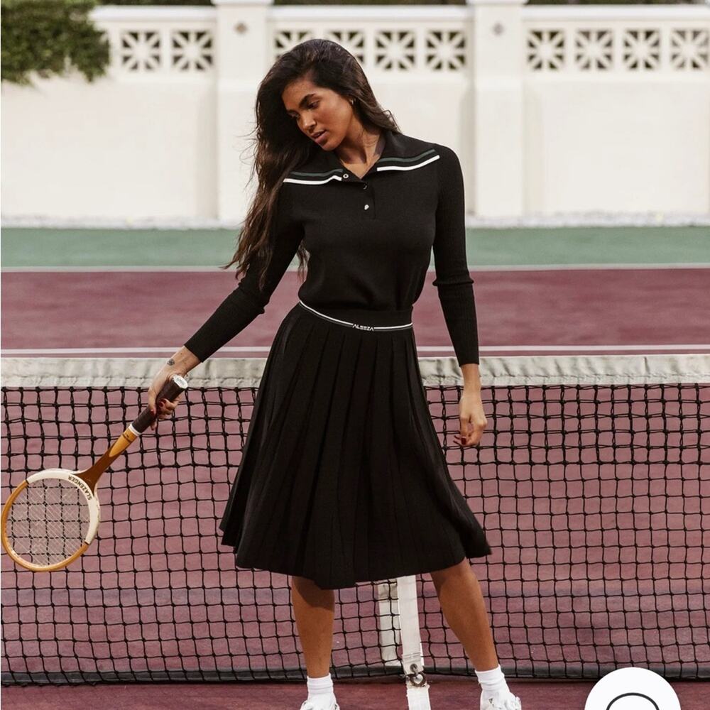 Aleeza Paris - 25” knit Tennis 🎾 Women's Skirt NWT XS